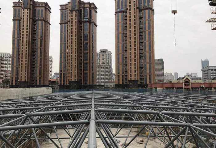 汕头螺栓球网架结构